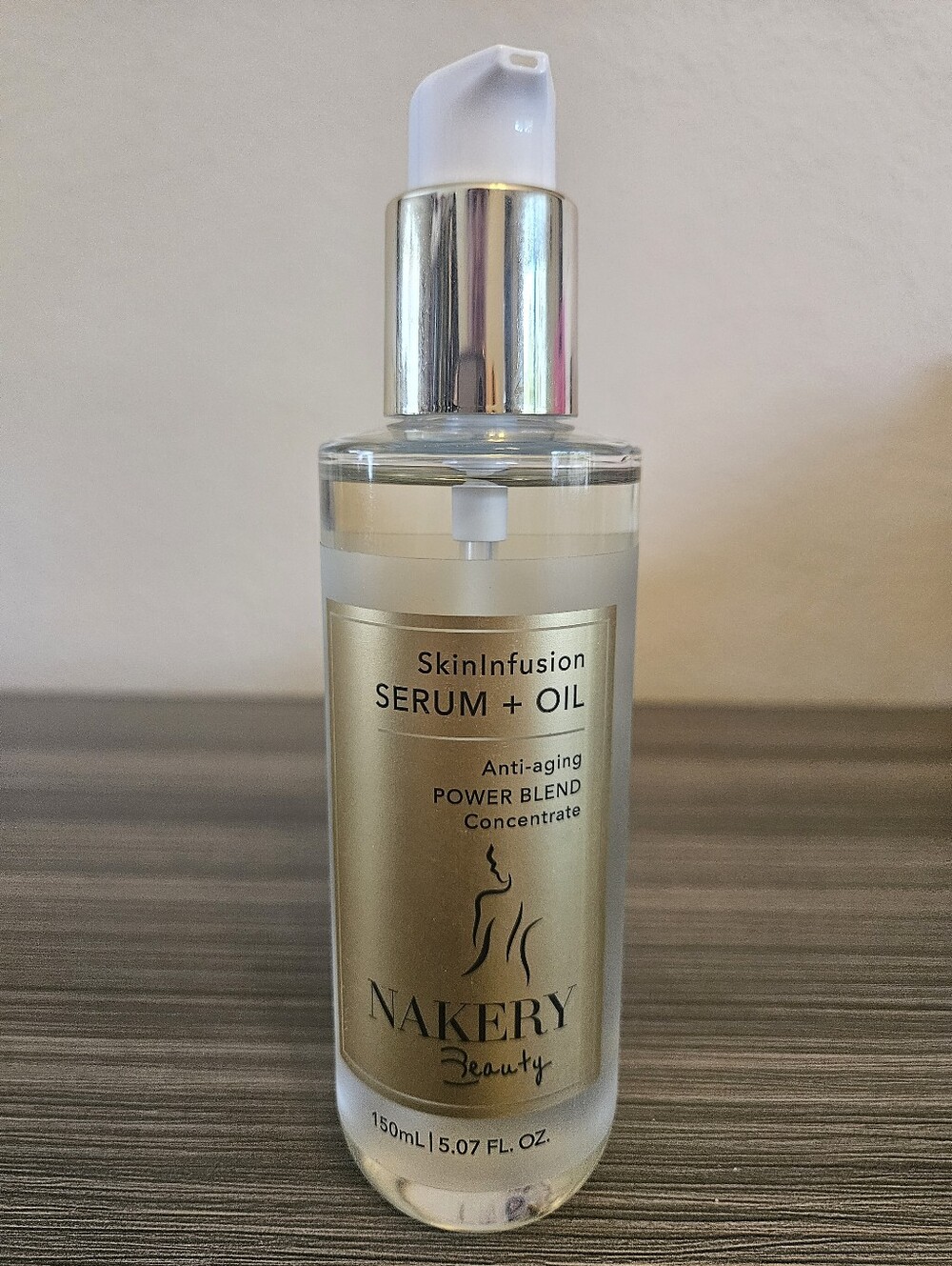 Nakery Beauty Skin Infusion Serum & Oil 5oz Anti Aging Power Blend Concentrate